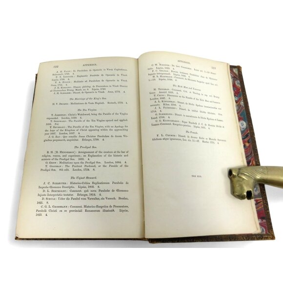 Antique Notes On The Parables Of Our Lord By Richard Chenevix Trench 1857 7th Ed - Picture 9 of 11